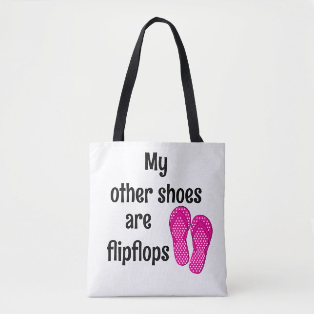 Summer Vibes - My Other Shoes Are Flipflops -  Tote Bag (Front)