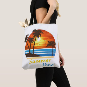 Summer Vibes on the Go: Logo Tote for the Season Bag