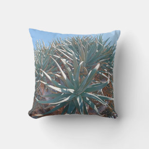 Summer Vibes Palm Tree Cactus Pale Green Cushion