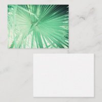 Summer Vibes Palm Tree Leaves Pale Green