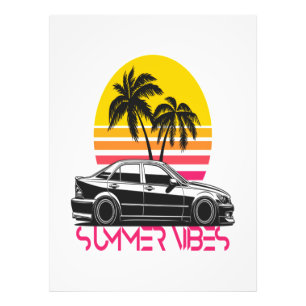 Summer vibes photo print