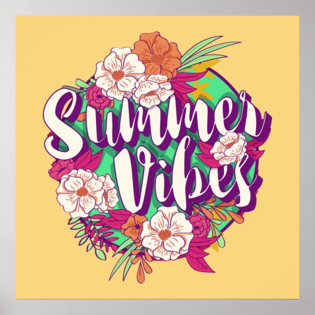 Summer Vibes Poster (Front)
