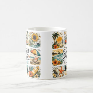 Summer Vibes Premium Aesthetic Design Coffee Mug
