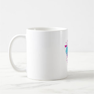 Summer Vibes Retro Palm Trees Coffee Mug