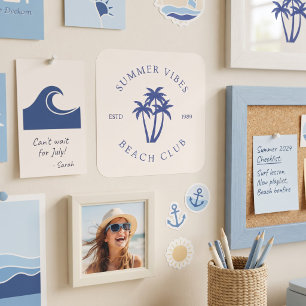 Summer Vibes Square Sticker