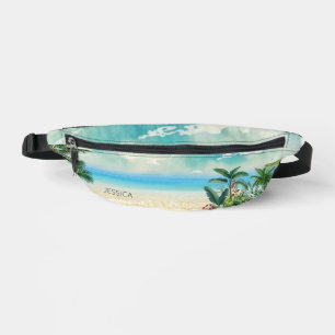 Summer Vibes Summer Greenery Bum Bags