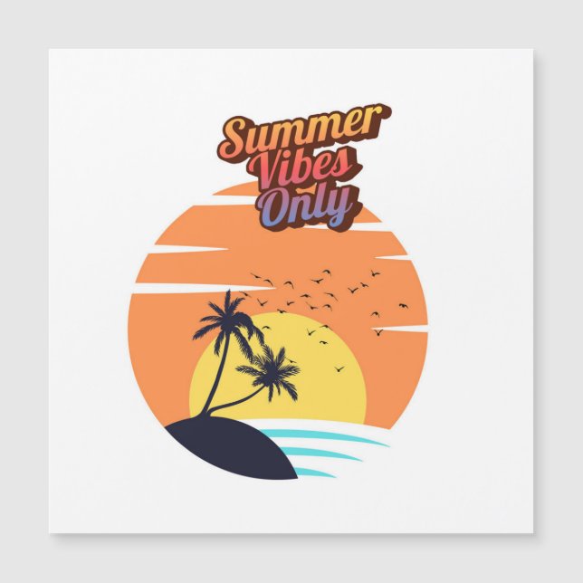 Summer vibes sunset  (Front)