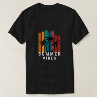 Summer Vibes Sunset Beach Men's T-Shirt |