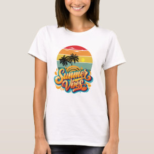 Summer vibes sunset  T-Shirt
