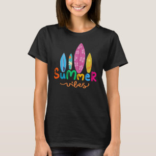 Summer Vibes Surfing Women's T-Shirt