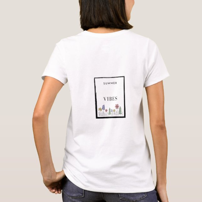 Summer vibes T-Shirt (Back)