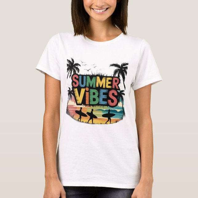Summer Vibes T-Shirt (Front)