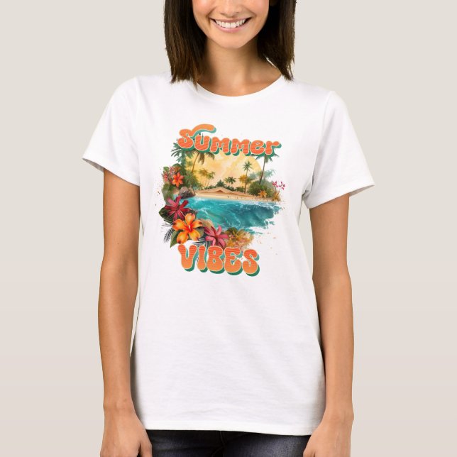 Summer vibes  T-Shirt (Front)