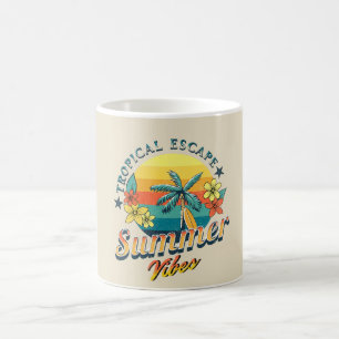 Summer vibes - Tropical escape Coffee Mug