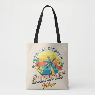 Summer vibes - Tropical escape Tote Bag