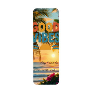 Summer Vibes Tropical Notebook 