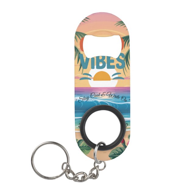 Summer Vibes Tropical Notebook  (Front)