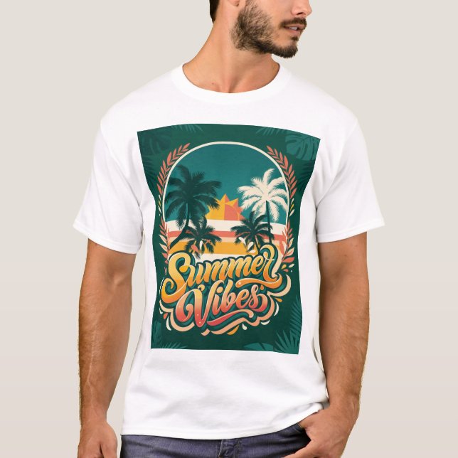 summer vibes tshirt (Front)