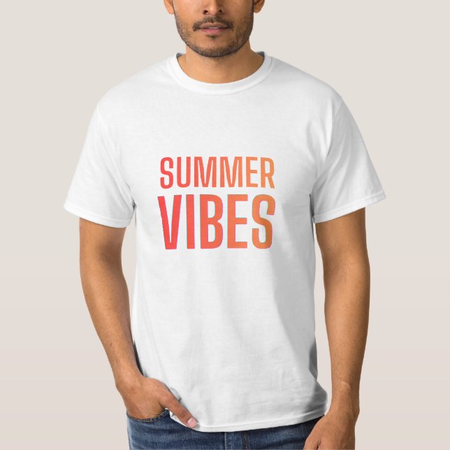Summer Vibes – Vacation T-Shirt (Front)