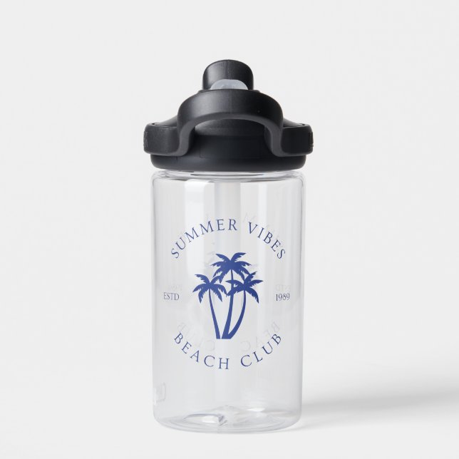Summer Vibes Water Bottle (Back)