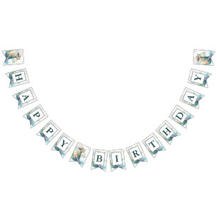 Summer Vibes Watercolor Goat - Birthday  Bunting