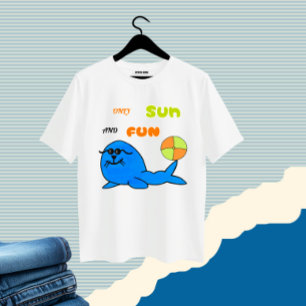 Summer vibes with seal T-Shirt