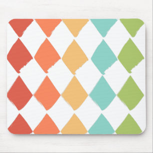 Summer vibrant colours prism mouse mat