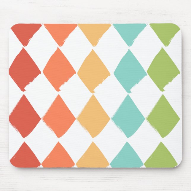Summer vibrant colours prism mouse mat (Front)