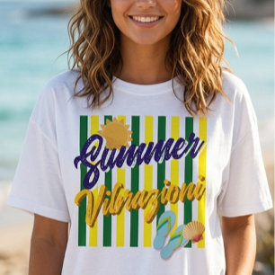 Summer Vibrazioni T-Shirt Italy Trip Tshirt