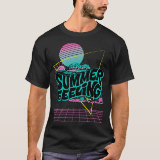 Summer  Vintage Art T-Shirt