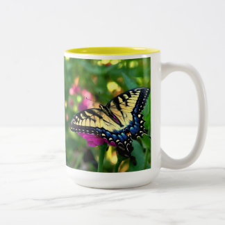 Summer Visitor Two-Tone Coffee Mug