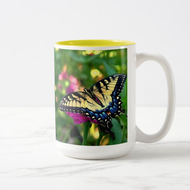 Summer Visitor Two-Tone Coffee Mug (Right)
