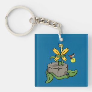 Summer Visitors Acrylic Keychain