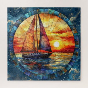Summer Watercolor Art Puzzle