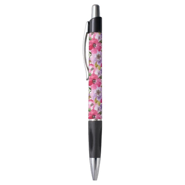 Summer Watercolor Floral Pattern (Top (Vertical))