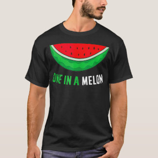 Summer Watermelon Cool Melon One In A Melon  T-Shirt