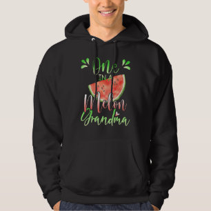 Summer Watermelon Day One in a Melon Grandma Gramm Hoodie