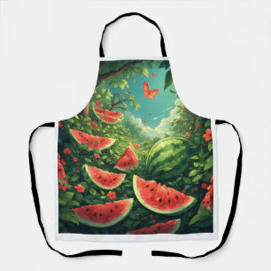 Summer Watermelon Garden – Colourful Nature Apron
