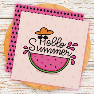 Summer Watermelon Greeting Card