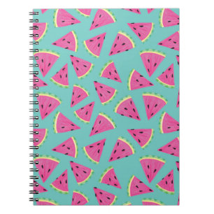 Summer Watermelon Pattern Notebook