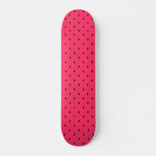 Summer Watermelon seed seamless pattern Skateboard
