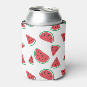 Summer Watermelon Slices Pattern Can Cooler