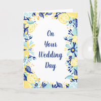 Summer Wedding Lemons Custom Message