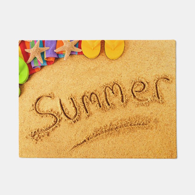 Summer Welcome Door Mat (Front)