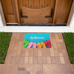 Summer Welcome Doormat