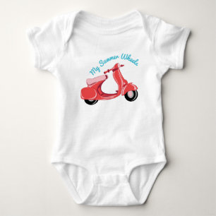 Summer Wheels Baby Bodysuit