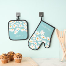 Summer White Cosmos Flowers Custom Name