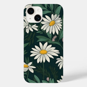 Summer White Digial Daisy Case-Mate iPhone 14 Case