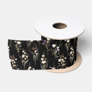 Summer Wildflower Bouquets Satin Ribbon