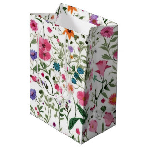 Summer Wildflower Garden Medium Gift Bag
